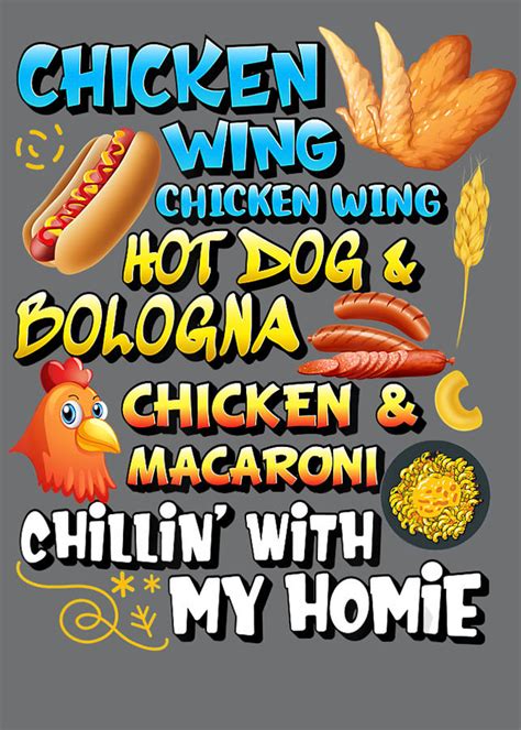 chicken wing chicken wing hot dog and bologna|chicken wing hot dog and bologna.